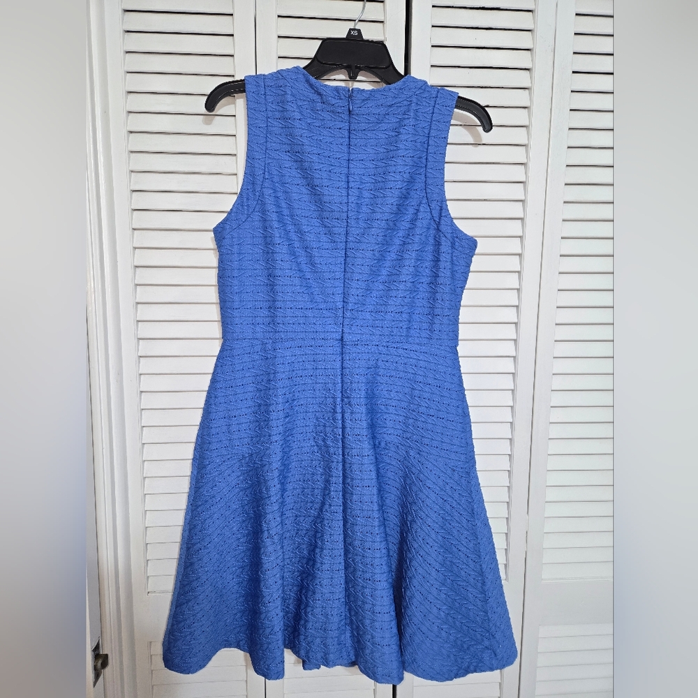 Donna Morgan Women's sz 10 Elegant Blue Sleeveless Dress - Picture 7 of 12